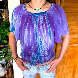 Tree Of Life Tie-Dye Top